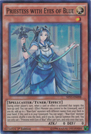 Priestess with Eyes of Blue [SHVI-EN098] Super Rare 