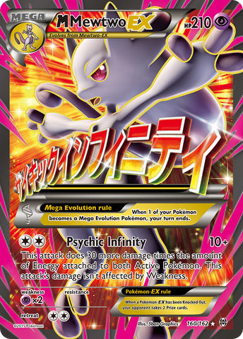 M Mewtwo EX (160/162) [XY: BREAKthrough] 