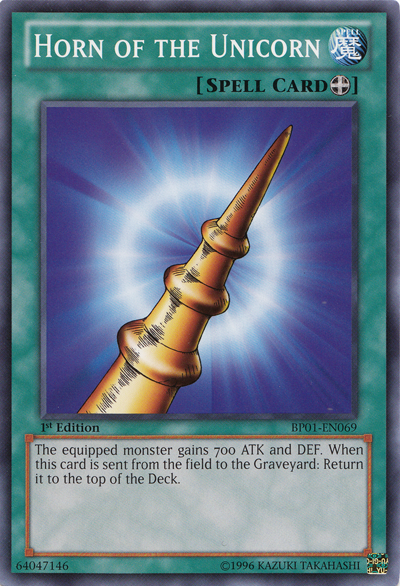 Horn of the Unicorn [BP01-EN069] Common 