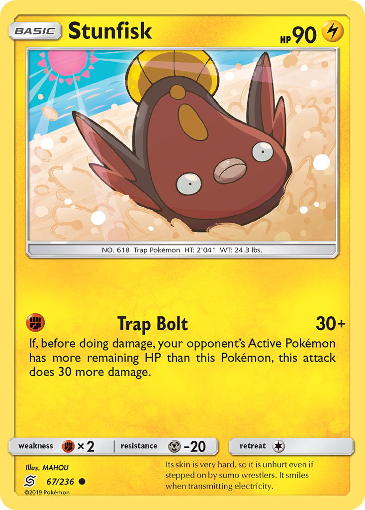 Stunfisk (67/236) [Sun &amp; Moon: Unified Minds] 