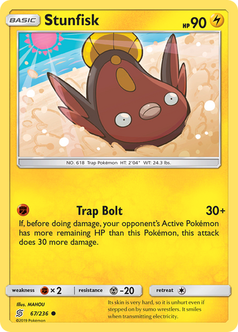 Stunfisk (67/236) [Sun &amp; Moon: Unified Minds] 