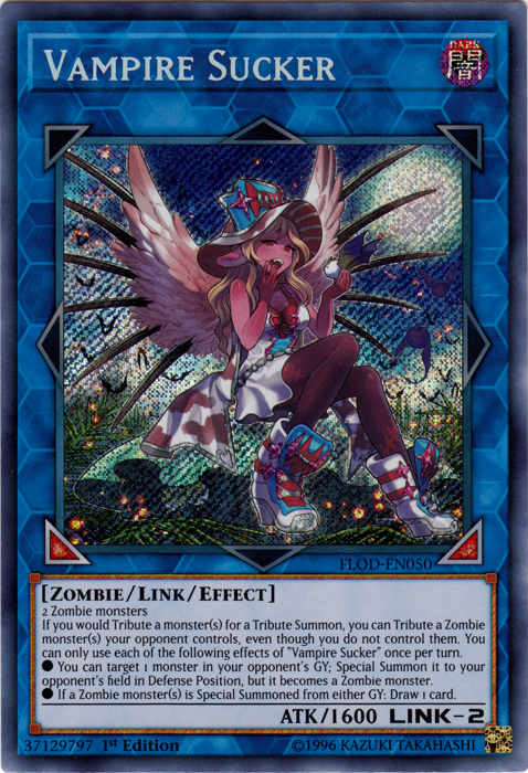 Vampire Sucker [FLOD-EN050] Secret Rare 
