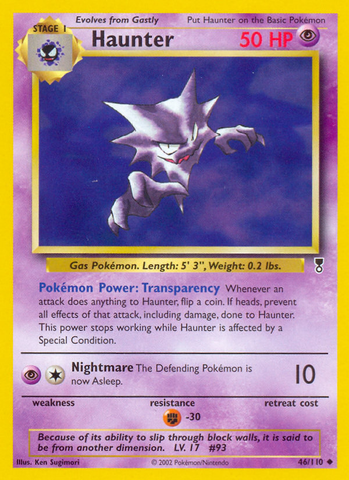 Haunter (46/110) [Legendary Collection] 