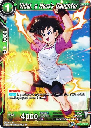 Videl, a Hero's Daughter (BT11-069) [Vermilion Bloodline 2nd Edition] 