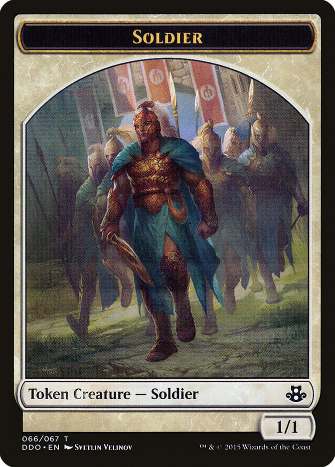 Soldier Token [Duel Decks: Elspeth vs. Kiora] 