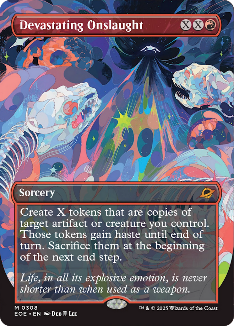 Devastating Onslaught (Borderless) [Edge of Eternities] 