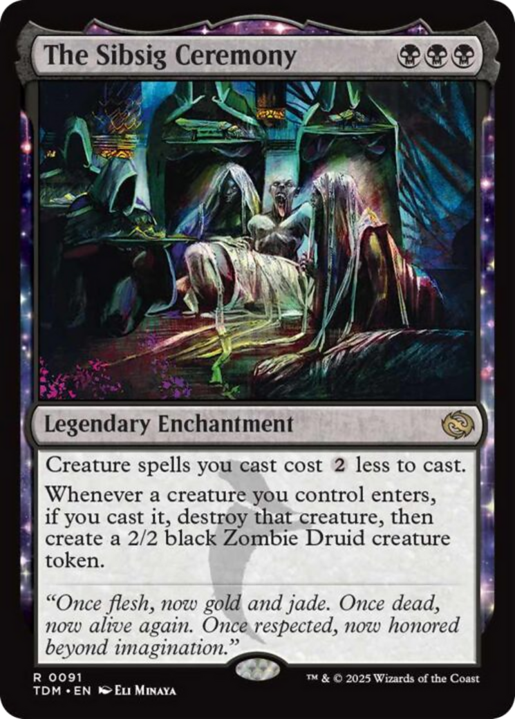 The Sibsig Ceremony [Tarkir: Dragonstorm] 
