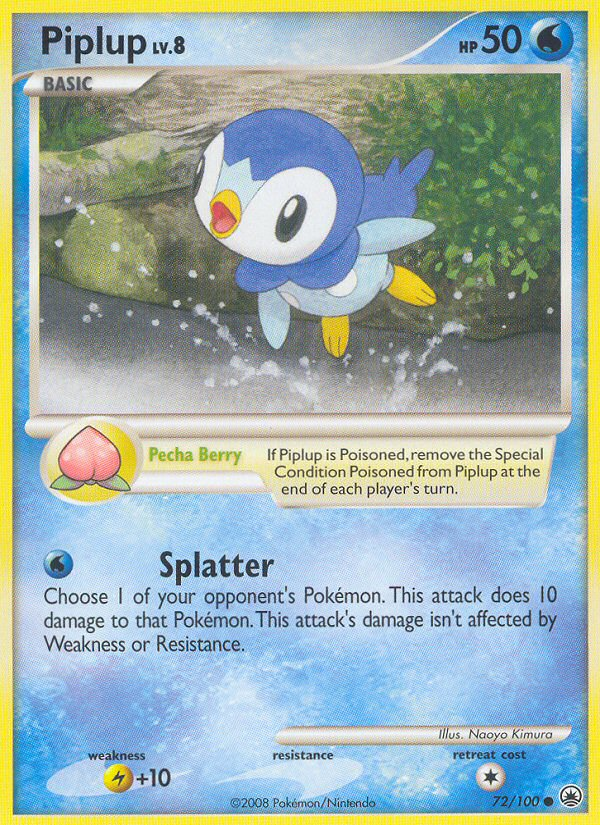 Piplup (72/100) [Diamond &amp; Pearl: Majestic Dawn] 