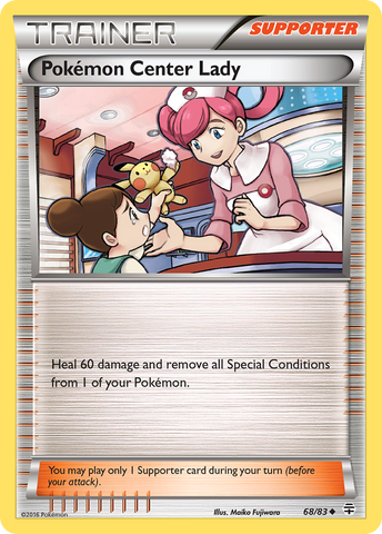 Pokemon Center Lady (68/83) [XY: Generations] 