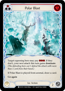 Polar Blast (Red) [ELE166] (Tales of Aria) 1st Edition Rainbow Foil 