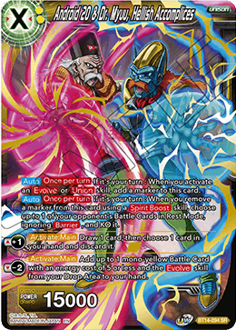 Android 20 &amp; Dr. Myuu, Hellish Accomplices (BT14-094) [Cross Spirits] 