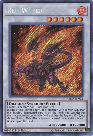 Red Wyvern [HSRD-EN022] Secret Rare 
