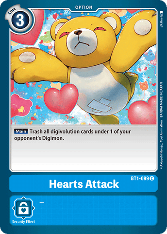 Hearts Attack [BT1-099] [Release Special Booster Ver.1.0] 