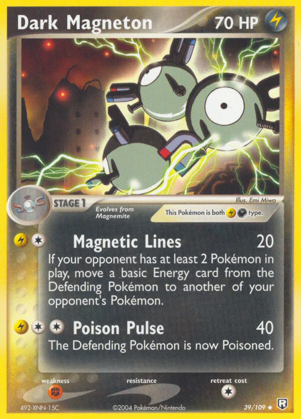 Dark Magneton (39/109) [EX: Team Rocket Returns] 