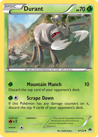 Durant (9/122) [XY: BREAKpoint] 