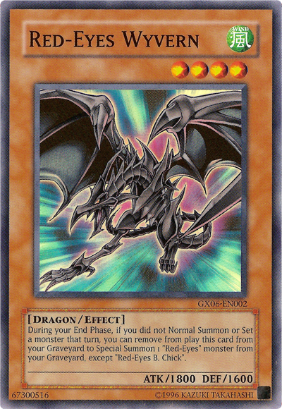 Red-Eyes Wyvern [GX06-EN002] Super Rare 