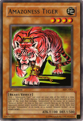 Amazoness Tiger [MFC-063] Rare 