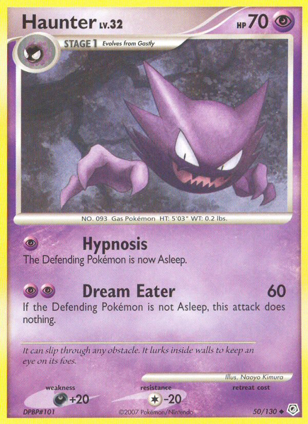 Haunter (50/130) [Diamond &amp; Pearl: Base Set] 