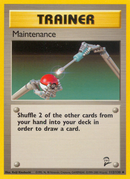 Maintenance (112/130) [Base Set 2] 