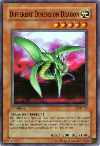 Different Dimension Dragon [DCR-015] Super Rare 