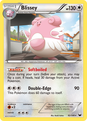 Blissey (82/108) [Black &amp; White: Dark Explorers] 