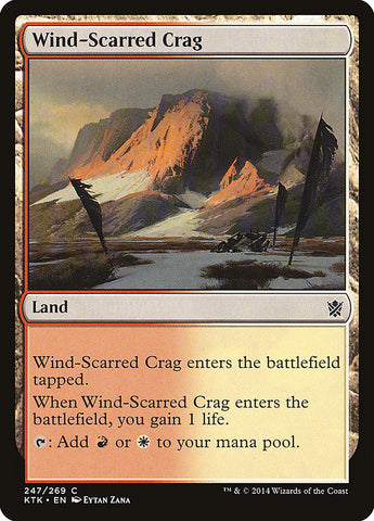 Wind-Scarred Crag [Khans of Tarkir] 