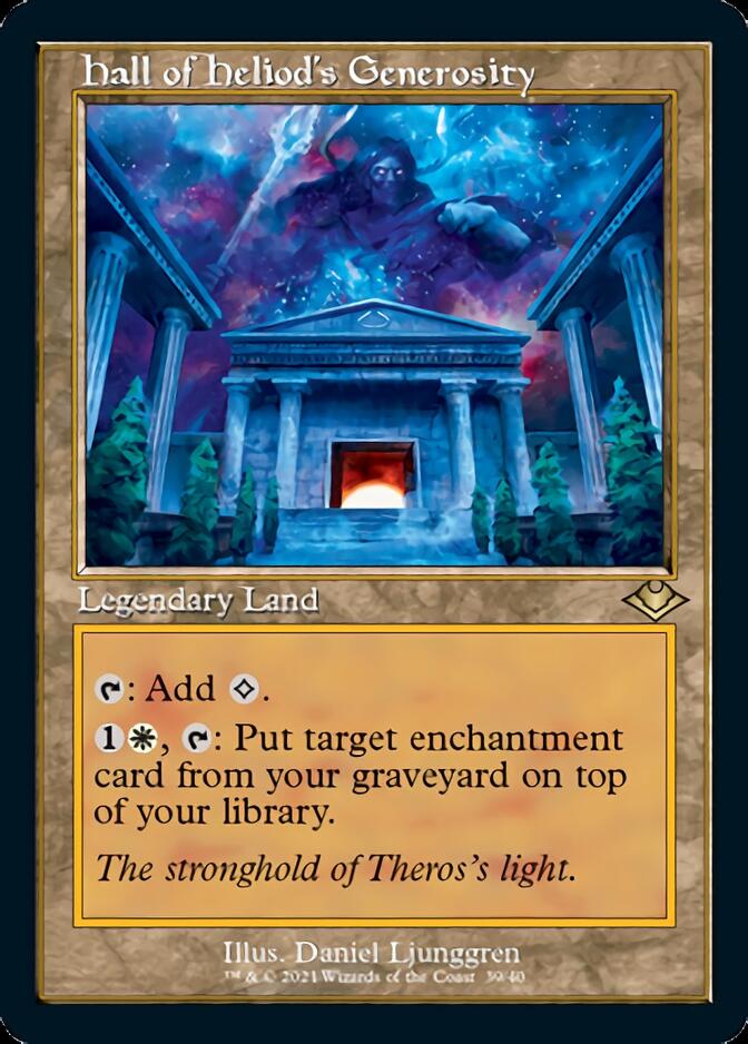 Hall of Heliod's Generosity (Retro Foil Etched) [Modern Horizons 2] 