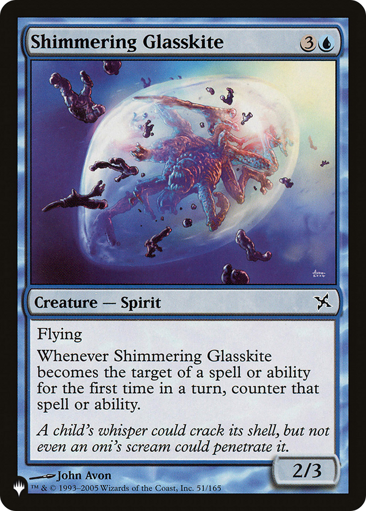 Shimmering Glasskite [The List Reprints] 