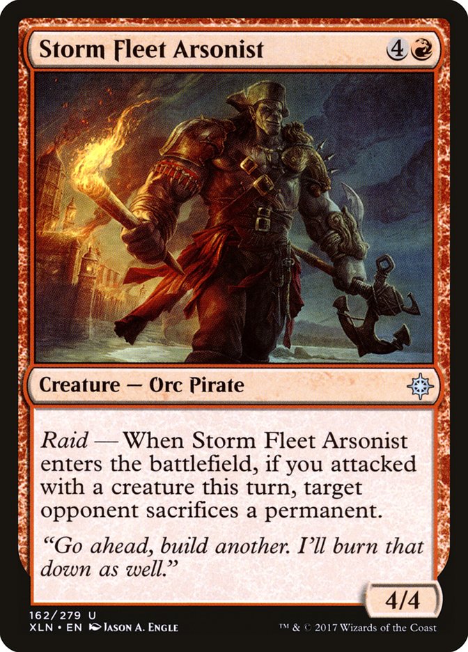 Storm Fleet Arsonist [Ixalan] 