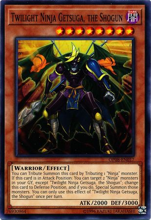 Twilight Ninja Getsuga, the Shogun [OP08-EN017] Common 