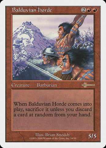 Balduvian Horde [Beatdown] 