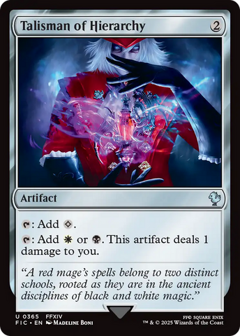 Talisman of Hierarchy [FINAL FANTASY Commander] 