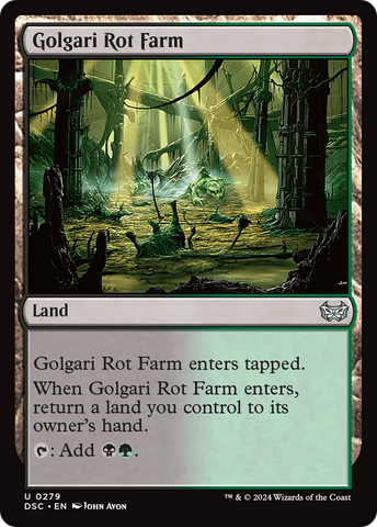 Golgari Rot Farm [Duskmourn: House of Horror Commander] 