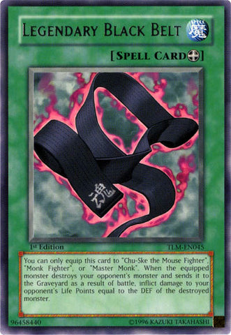 Legendary Black Belt [TLM-EN045] Rare 