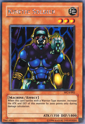 Kinetic Soldier [WC4-002] Secret Rare 