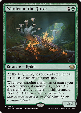 Warden of the Grove [Tarkir: Dragonstorm] 