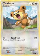Teddiursa (65/95) [HeartGold &amp; SoulSilver: Unleashed] 