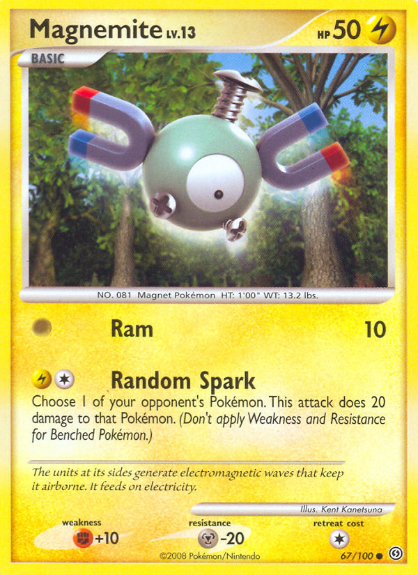 Magnemite (67/100) [Diamond &amp; Pearl: Stormfront] 