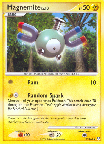 Magnemite (67/100) [Diamond &amp; Pearl: Stormfront] 