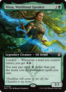Nissa, Worldsoul Speaker (Extended Art) [Aetherdrift Commander] 