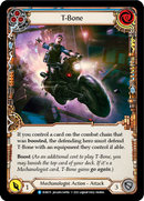 T-Bone (Blue) [EVR075] (Everfest) 1st Edition Rainbow Foil 