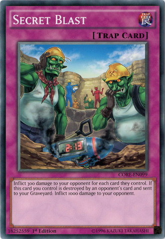 Secret Blast [CORE-EN099] Common 