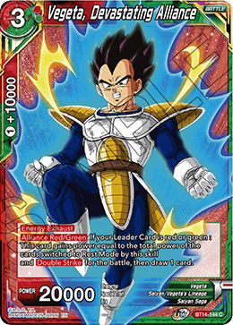 Vegeta, Devastating Alliance (BT14-144) [Cross Spirits] 