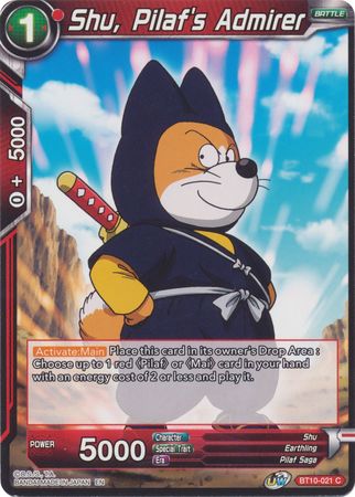 Shu, Pilaf's Admirer (BT10-021) [Rise of the Unison Warrior]