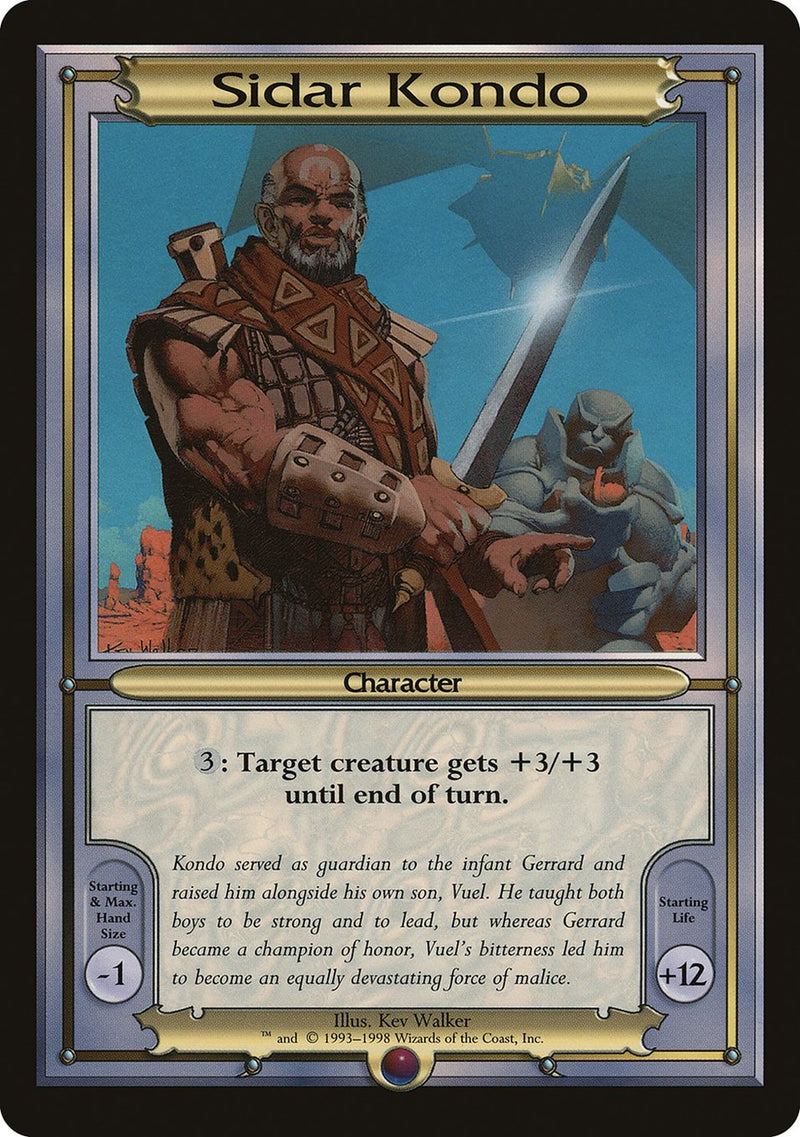 Sidar Kondo [Vanguard Series] 