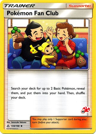 Pokemon Fan Club (133/156) (Charizard Stamp #45) [Battle Academy 2020] 