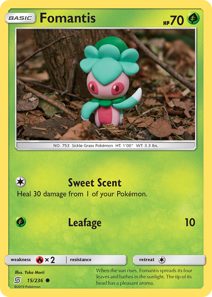 Fomantis (15/236) [Sun &amp; Moon: Unified Minds] 