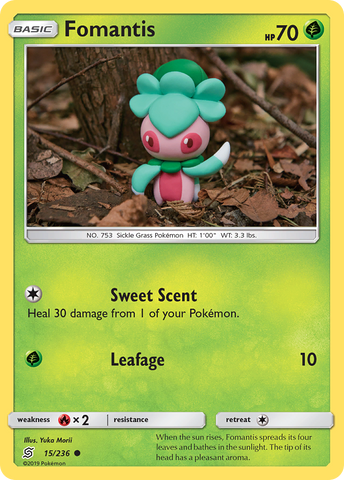 Fomantis (15/236) [Sun &amp; Moon: Unified Minds] 