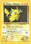 Lt. Surge's Pikachu (81/132) [Gym Heroes Unlimited] 
