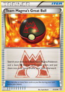 Team Magma's Great Ball (31/34) [XY: Double Crisis] 